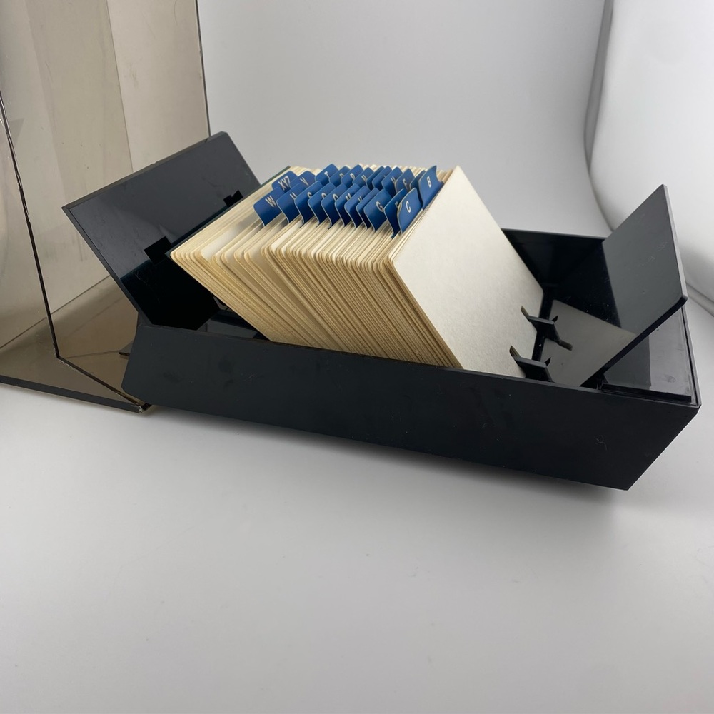 Vintage Rolodex VIP35C Business Card / Address File - Picture 3 of 10